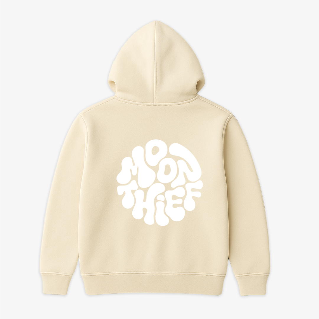 Moon Theif - Printed Oversized Hoodie